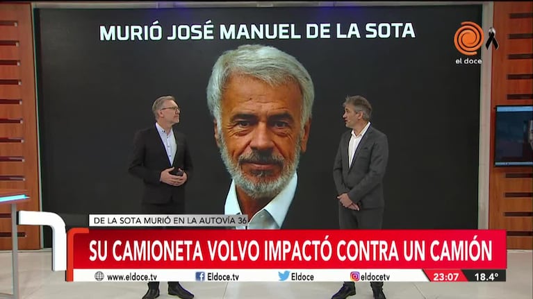 Mestre y Negri lamentaron la muerte de José Manuel De la Sota