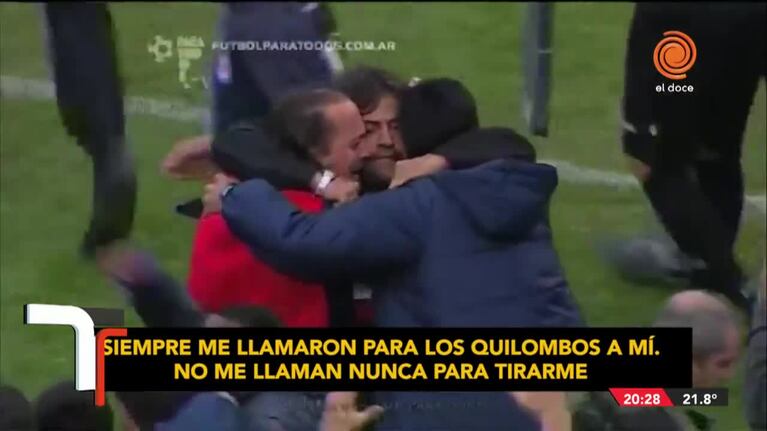 Ricardo Caruso Lombardi y la posibilidad de ser DT de Belgrano