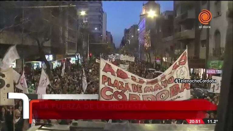 Córdoba: marcha contra el rol de las Fuerzas Armadas