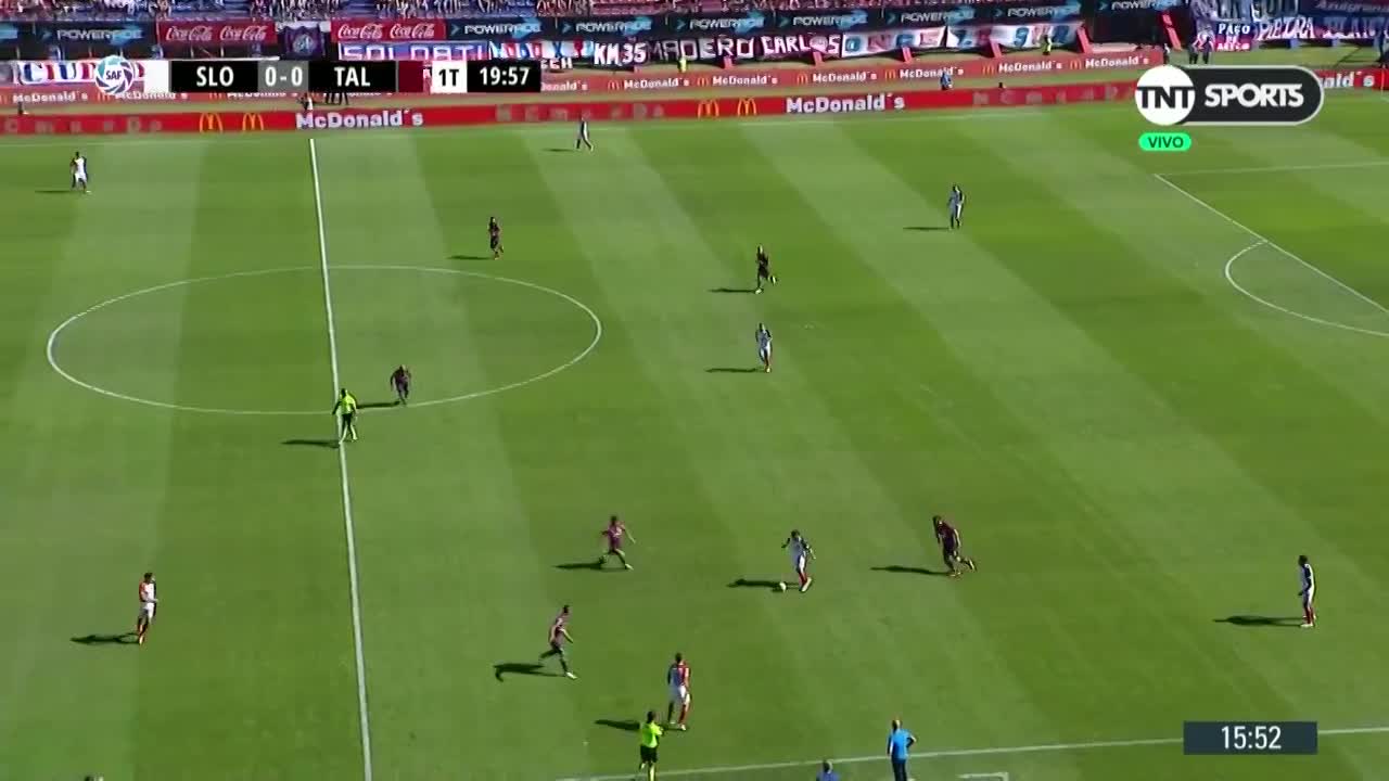 Tremendo golazo de Maroni ante San Lorenzo