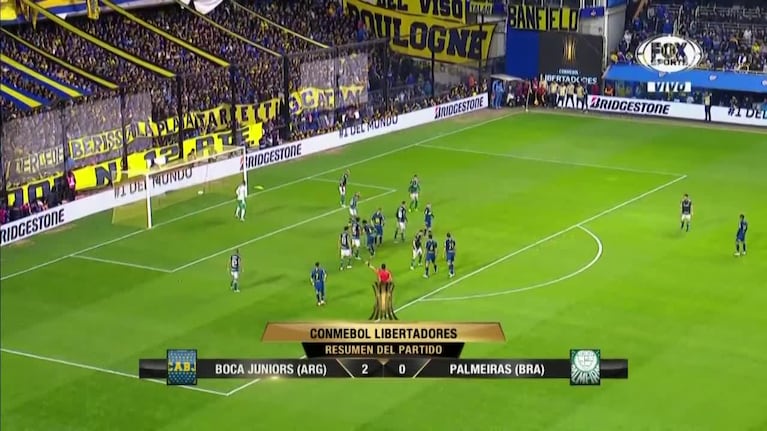 Boca 2 - Palmeiras 0: Los goles de Benedetto