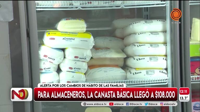 Aumentan los alimentos esenciales y preocupan los cambios de hábitos