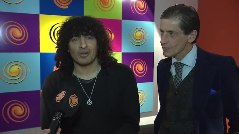 Cachumba y Fernando Belzagui en el Comedor Universitario