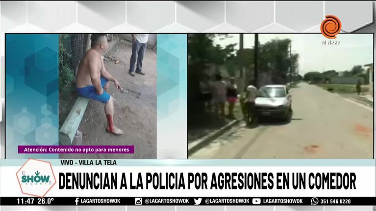 Villa La Tela: enfrentamiento entre vecinos y la policía tras un allanamiento