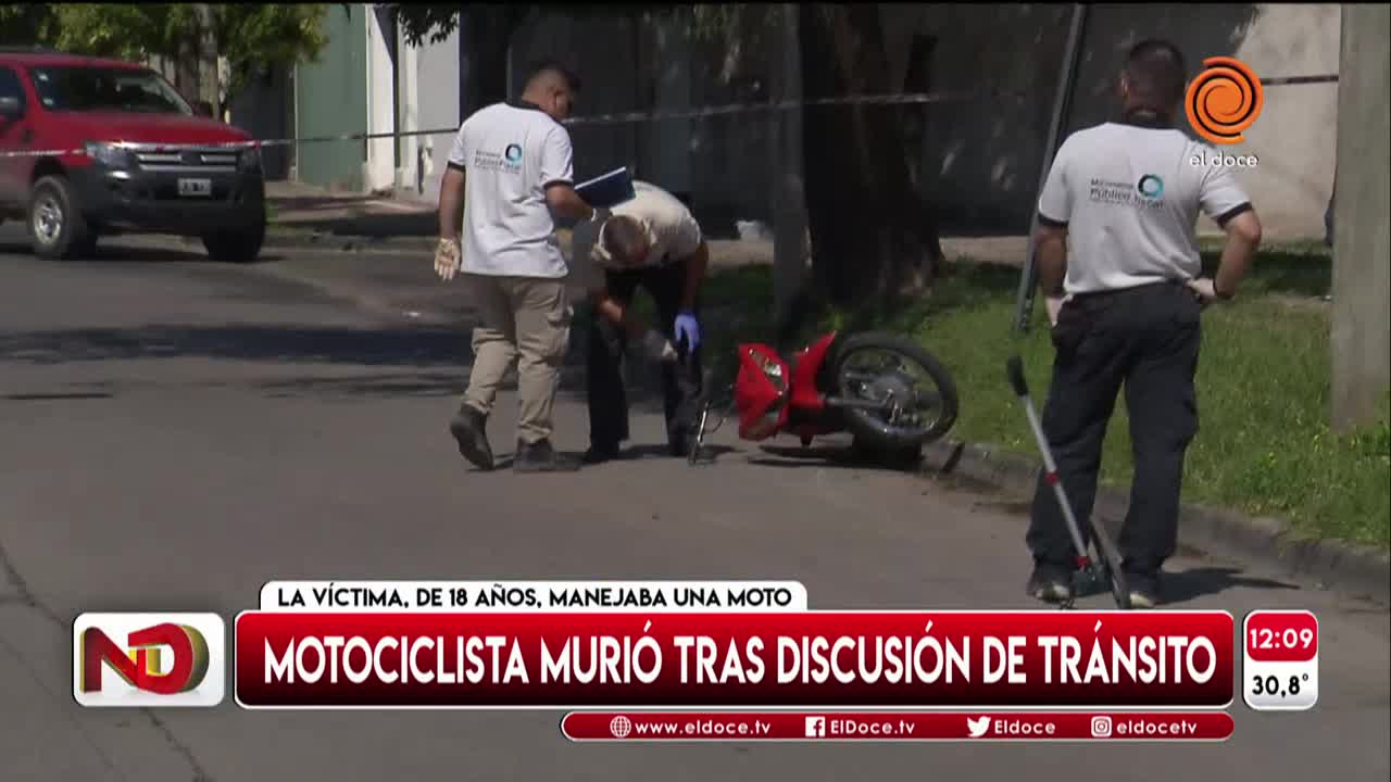 Choque, muerte y fuga: "Sentí un estruendo y un auto que se fue"