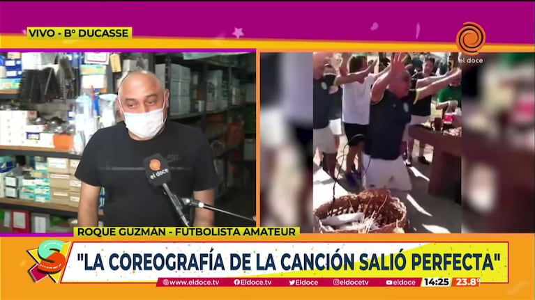 El protagonista del video viral de "La cabaña"