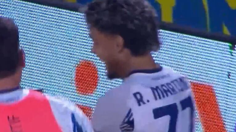 Ronaldo Martínez marcó un golazo y puso en ventaja a Talleres en su peor momento