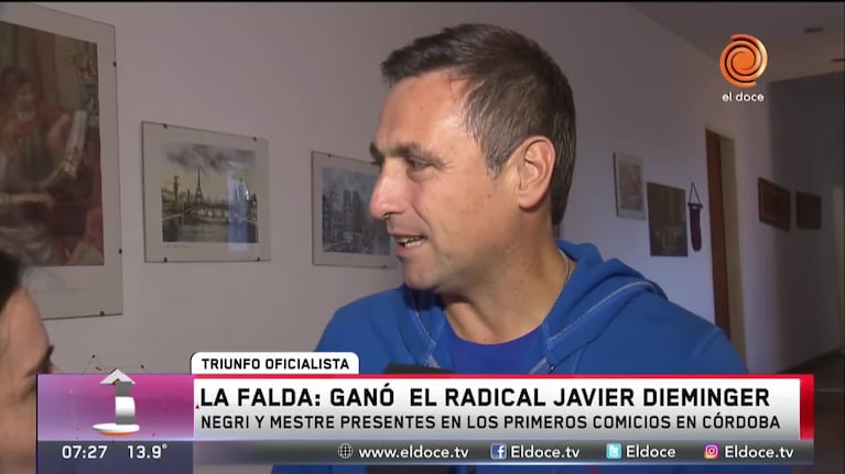 El triunfo de Javier Dieminger en La Falda