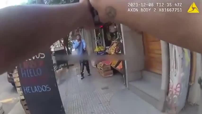 Detuvieron con una Taser a un ladrón de celulares