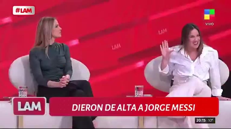 Jorge Messi recibió el alta médica