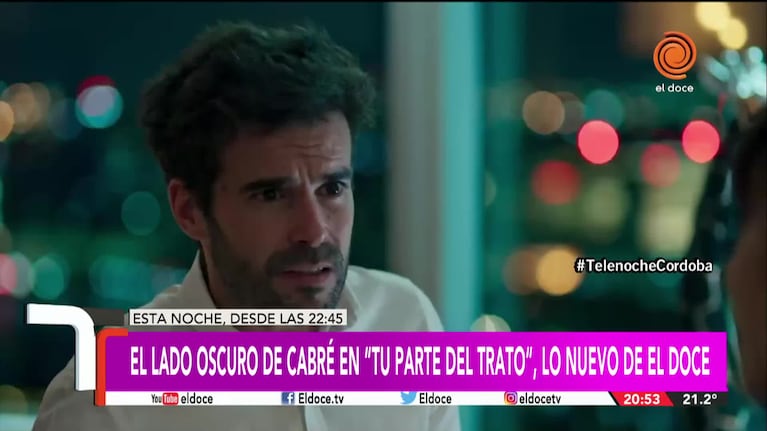 Nicolás Cabré y un adelanto de "Tu parte del trato"