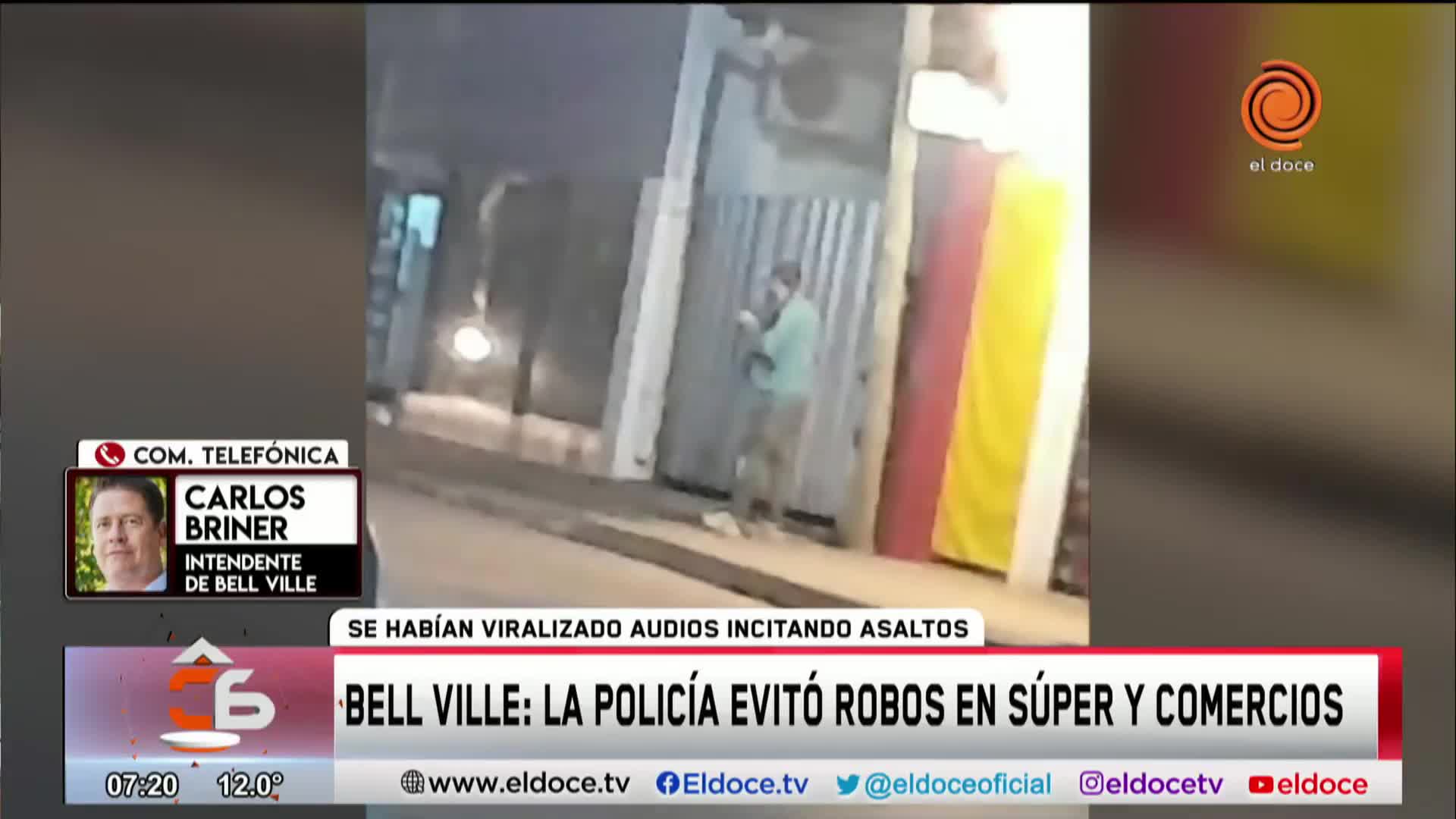 La Policía evitó robos a supermercados en Bell Ville