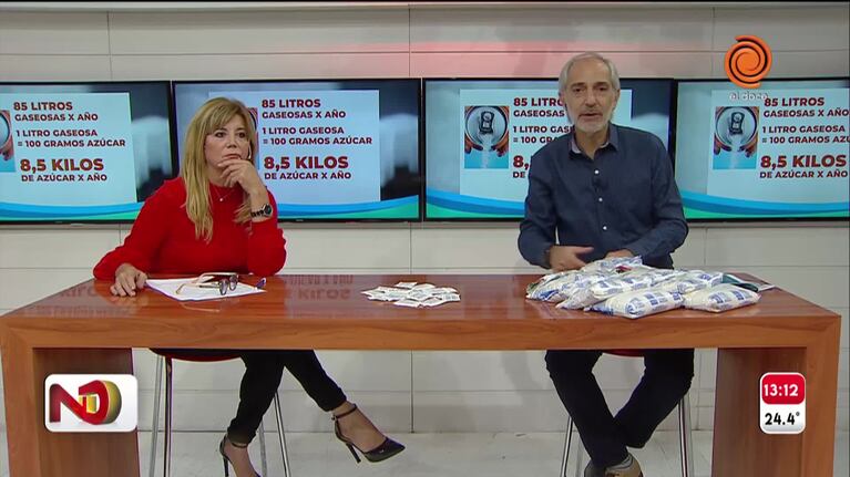 El consumo de azúcar en las gaseosas y los riesgos para la salud