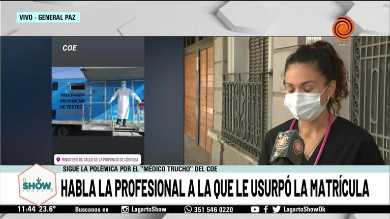 El testimonio de la médica "usurpada" por Ignacio Martín