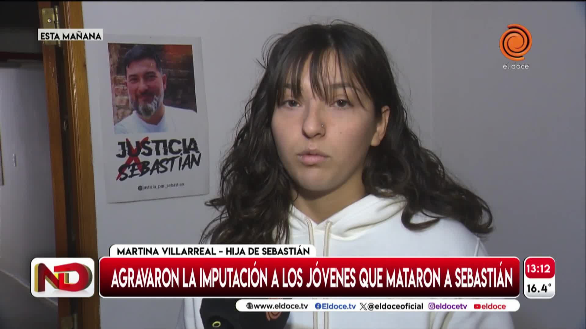 La hija de Sebastián Villarreal