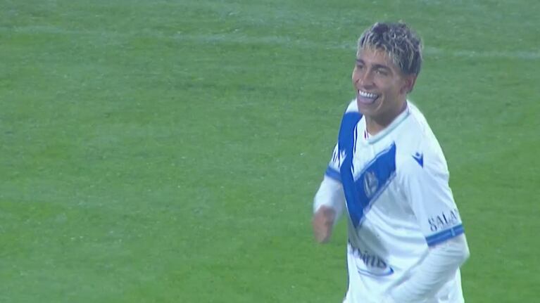 El gol de Maher Carrizo para el 1 a 0 de Vélez sobre Talleres en el Kempes