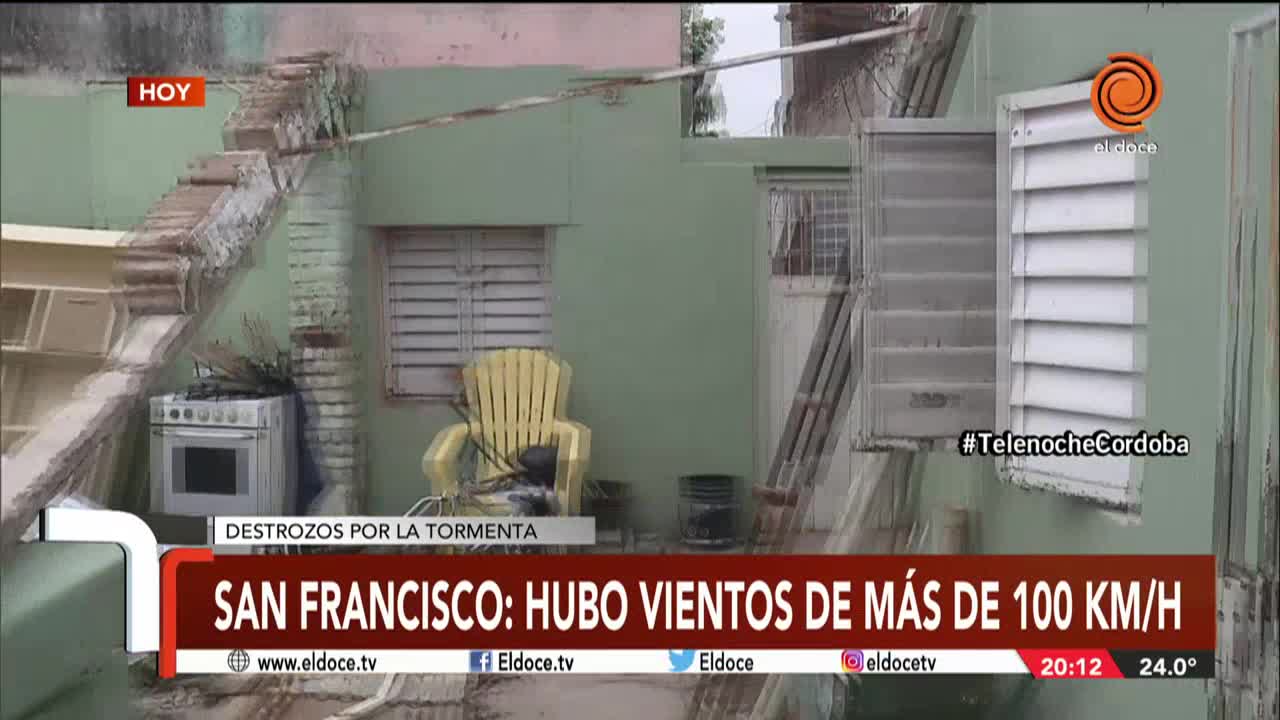 El tornado en San Francisco causó destrozos