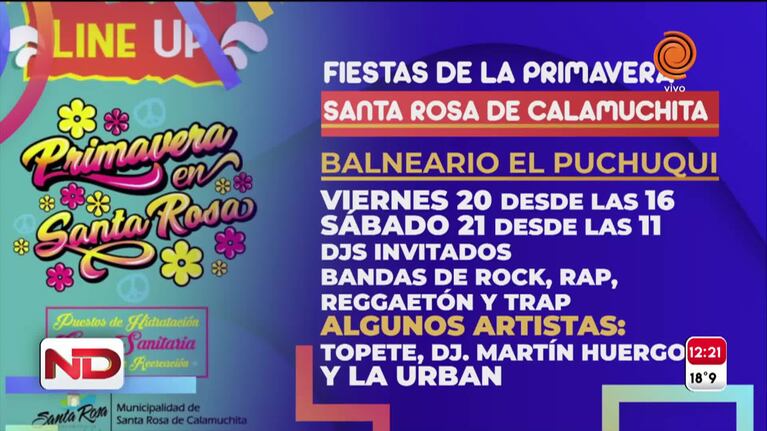 Los tres geniales festejos por el Día de la Primavera en Córdoba