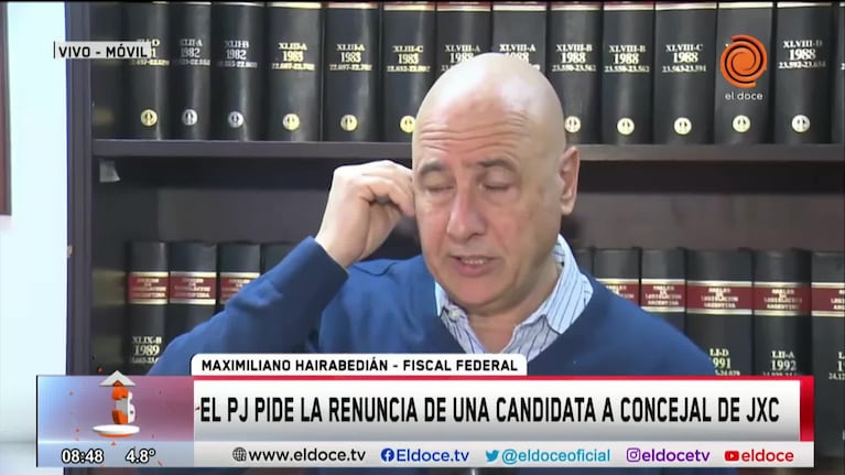 El fiscal aclaró que la candidata de Juntos por el Cambio "no tiene vinculación" con la causa narco