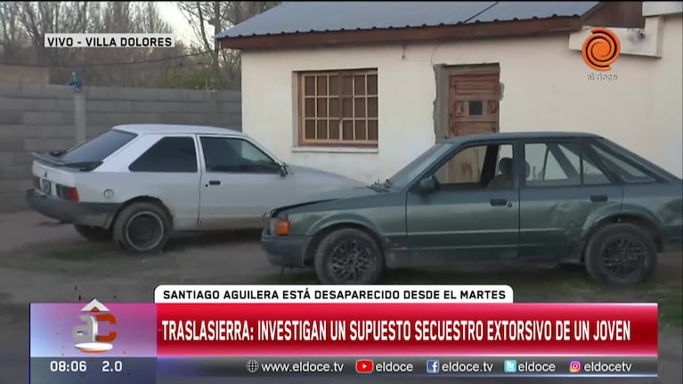 Megaoperativo para buscar al joven de Traslasierra: un amigo quedó detenido