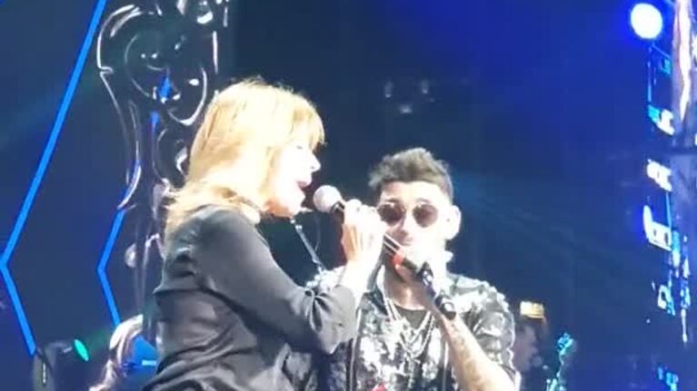 Ulises Bueno y Marcela Morelo desde el Luna Park