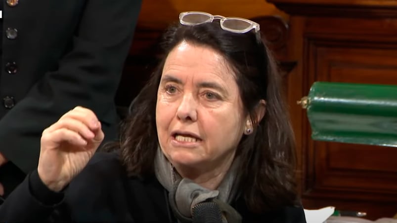 La exposición de Carmen Álvarez Rivero en el Senado