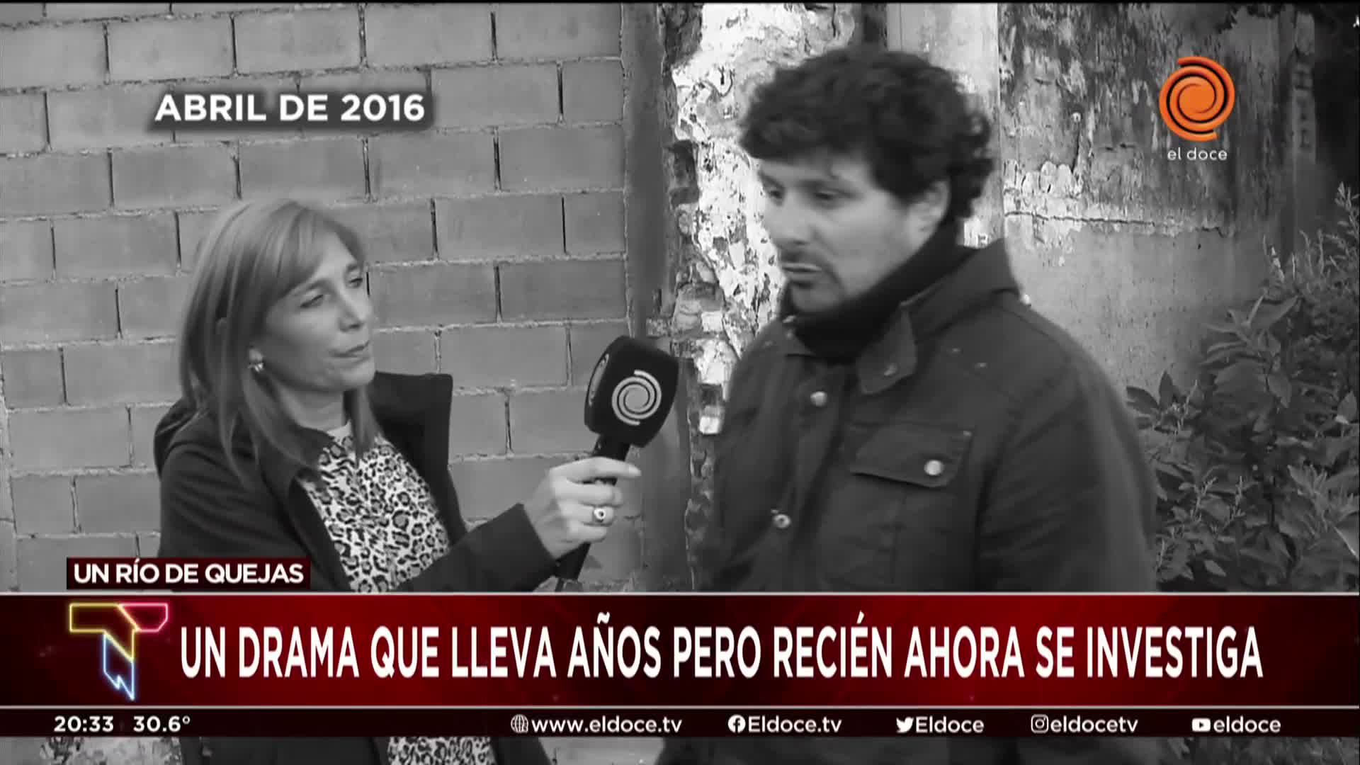 Cloacas: el accidente de hace 5 años en la zona de la rotura