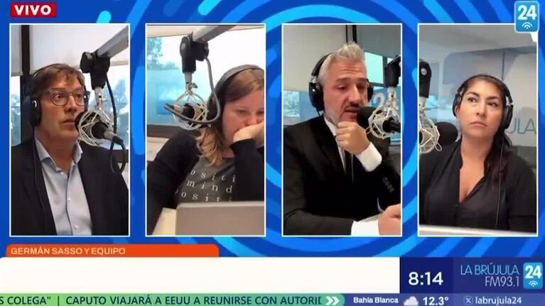 Fanática del Papa se enteró en vivo de la muerte y se largó a llorar