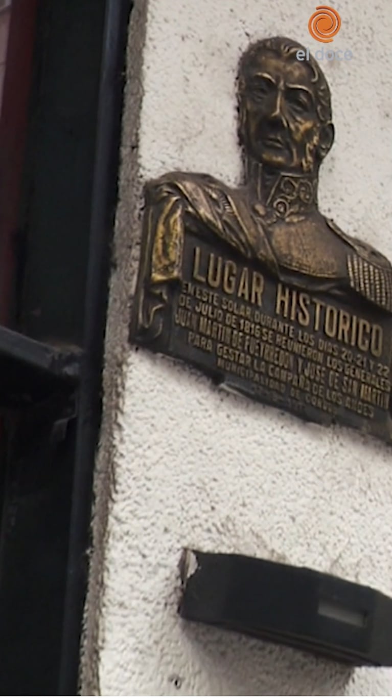 La huella de San Martín en un bar del centro de Córdoba