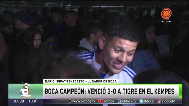 Boca goleó 3-0 a Tigre en Córdoba y se consagró campeón