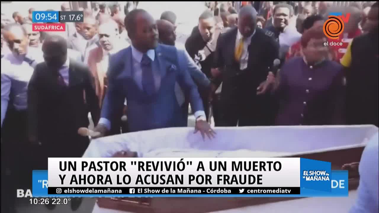 Resucitaron un muerto en Sudáfrica