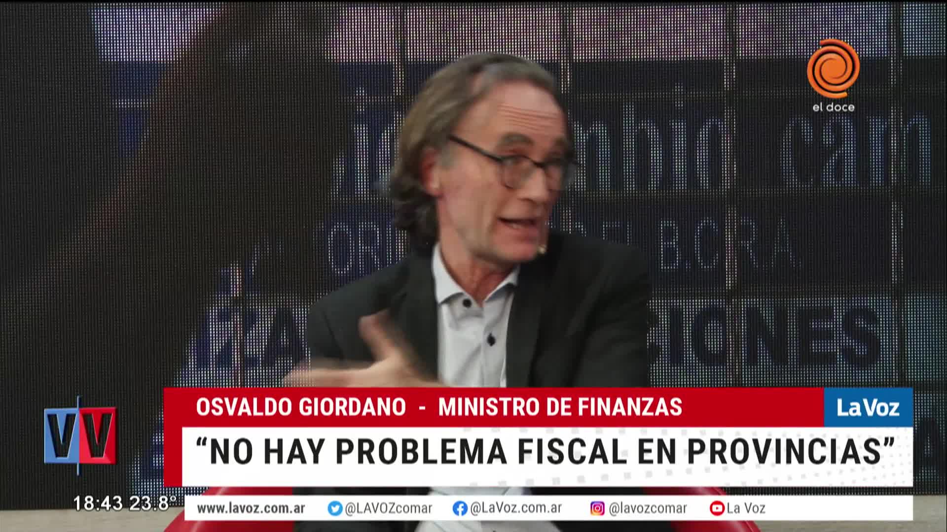 Para Giordano, es de "alto riesgo" una devaluación