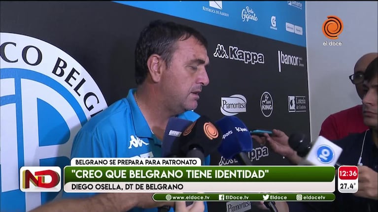 Belgrano entre las cuerdas: el mensaje de Osella a los hinchas
