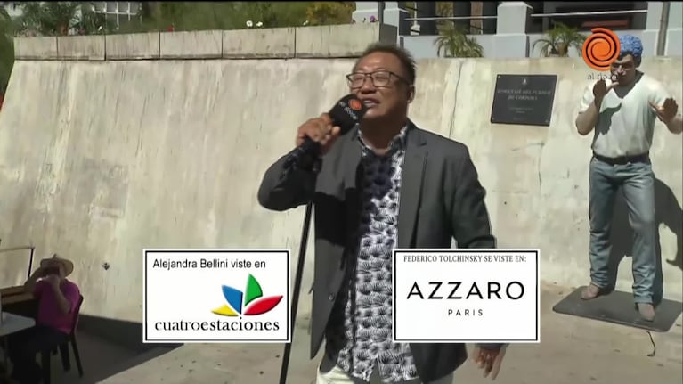 El Chino cuartetero cantó en el Buen Pastor