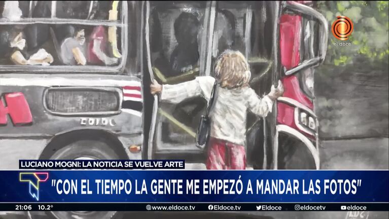 El artista que hace obras inspiradas en imágenes de Google maps