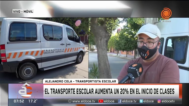 Aumentó el transporte escolar: el valor de las cuotas