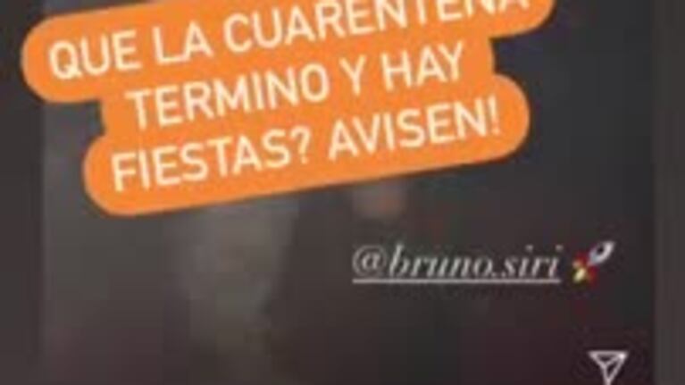Fiesta de disfraces de Ivana Nadal y su novio