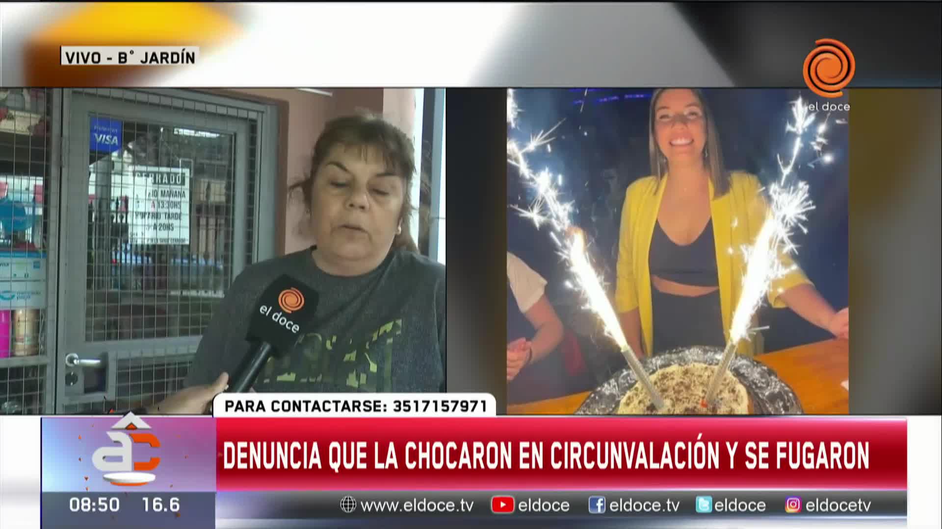 Padres denuncian que chocaron a su hija y se fugaron