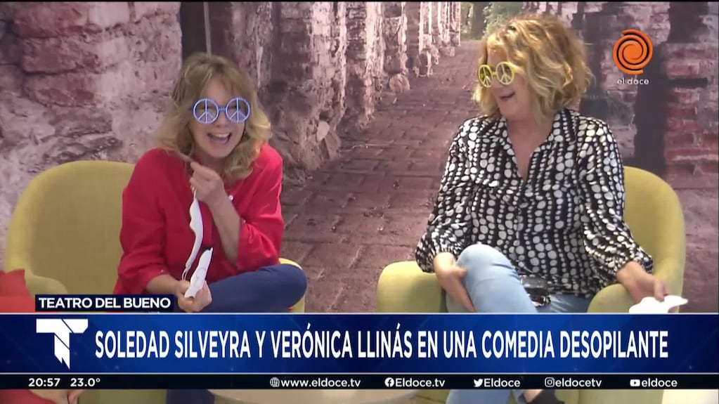 Soledad Silveyra y Verónica Llinás en Córdoba: la divertida entrevista entre sí