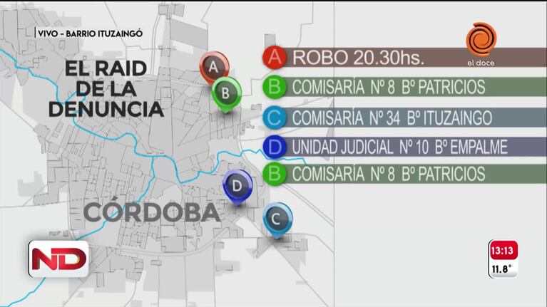 Nuevos ataques con piedras en avenida Circunvalación