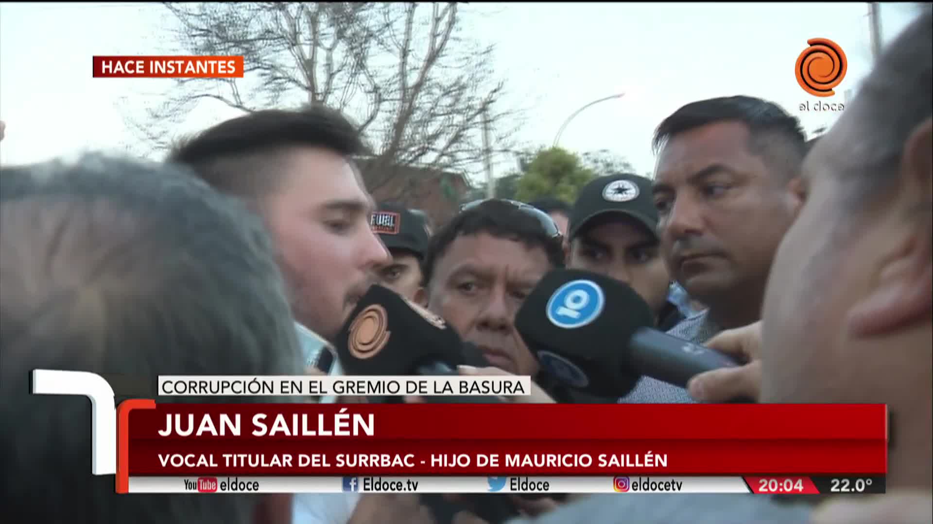 La detención de Mauricio Saillén