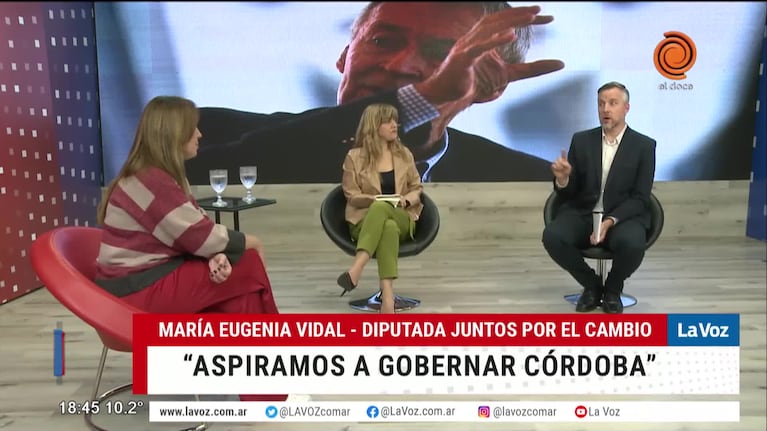 Vidal en Córdoba: “Aspiramos a gobernar esta provincia”