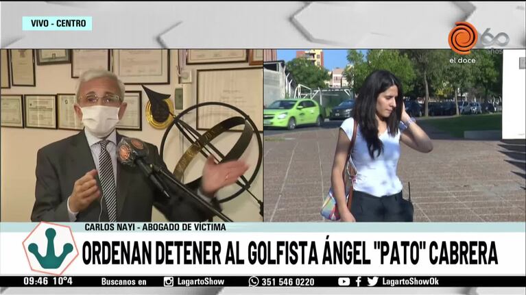 Ordenan detener al golfista Ángel "Pato" Cabrera por violencia de género