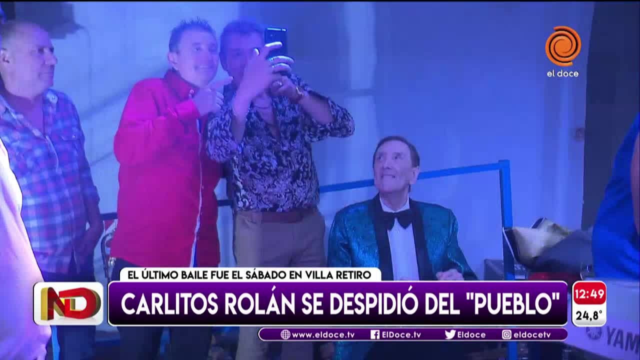 El último baile de Carlitos Rolán