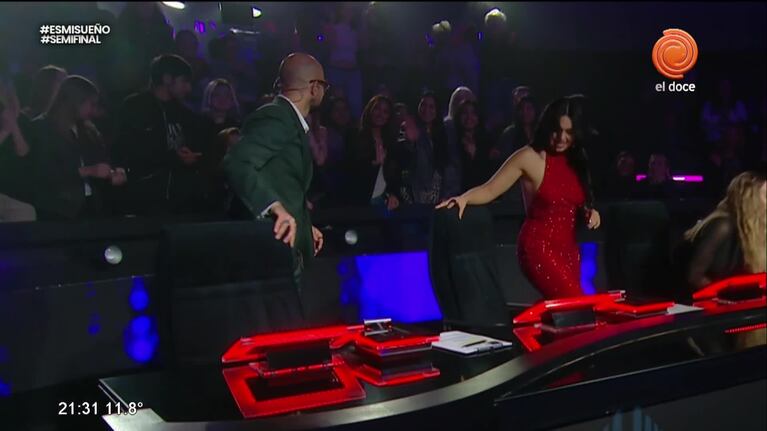 Jimena Barón sorprendió a Abel Pintos con una inesperada confesión