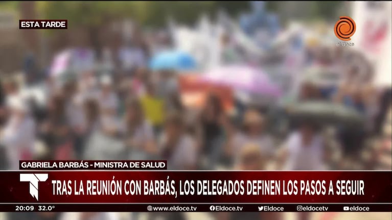 La ministra Barbás recibió a delegados de hospitales y detalló las propuestas