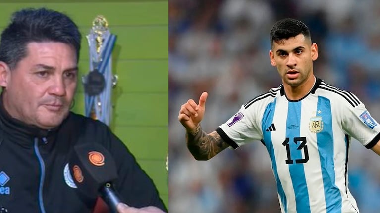 “Dios lo puso en mi camino”: la emoción del primer entrenador del Cuti Romero tras la final