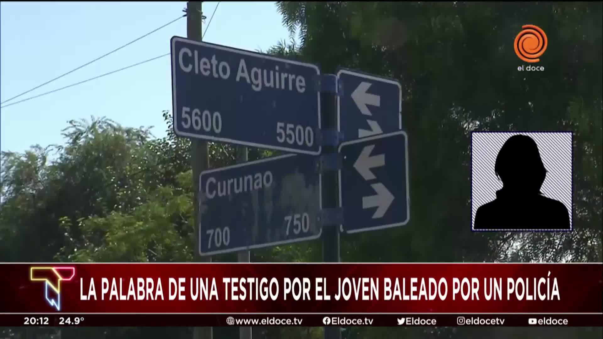 La palabra de una testigo del tiroteo que dejó a un joven baleado por un policía