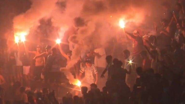 La indignación de los hinchas de Belgrano por la pirotecnia en el clásico