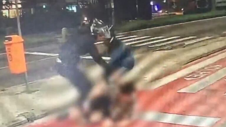 Así fue el ataque de motochoros a un argentino en Río de Janeiro